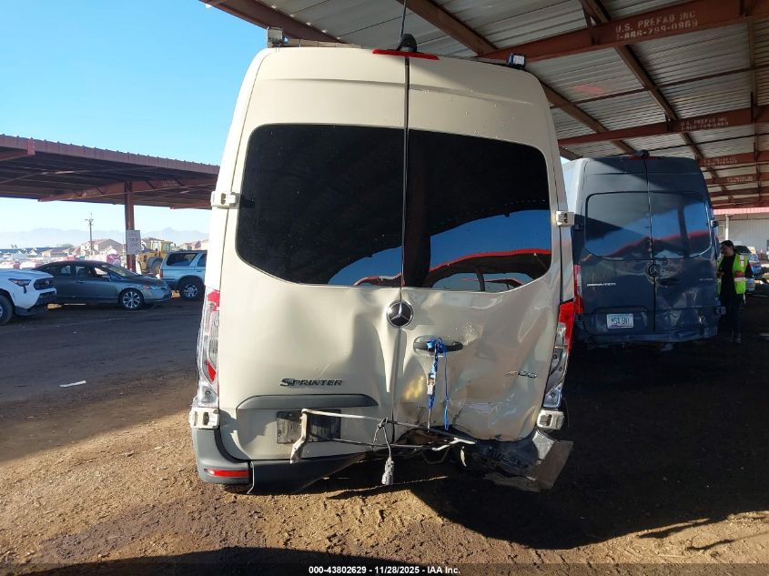 2022 Mercedes-Benz Sprinter 2500 High Roof I4 VIN: W1W40CHY4NT094584 Lot: 43802629