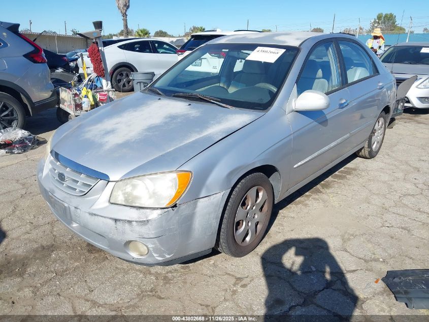 KNAFE122145052498 2004 KIA SPECTRA photo no. 2