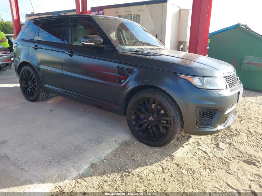 LAND ROVER RANGE ROVER SPORT 5.0L V8 SUPERCHARGED SVR