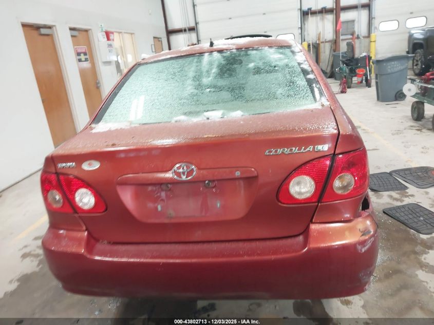2008 Toyota Corolla Le VIN: 1NXBR32E38Z977383 Lot: 43802713