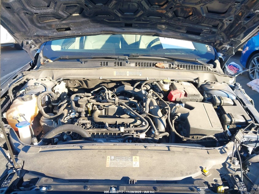 2019 Ford Fusion Se VIN: 3FA6P0HD3KR160587 Lot: 43802717