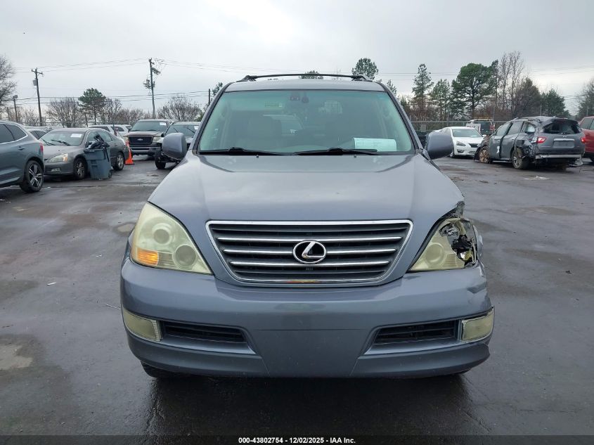 2004 Lexus Gx 470 VIN: JTJBT20X040029736 Lot: 43802754