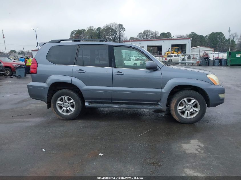 2004 Lexus Gx 470 VIN: JTJBT20X040029736 Lot: 43802754