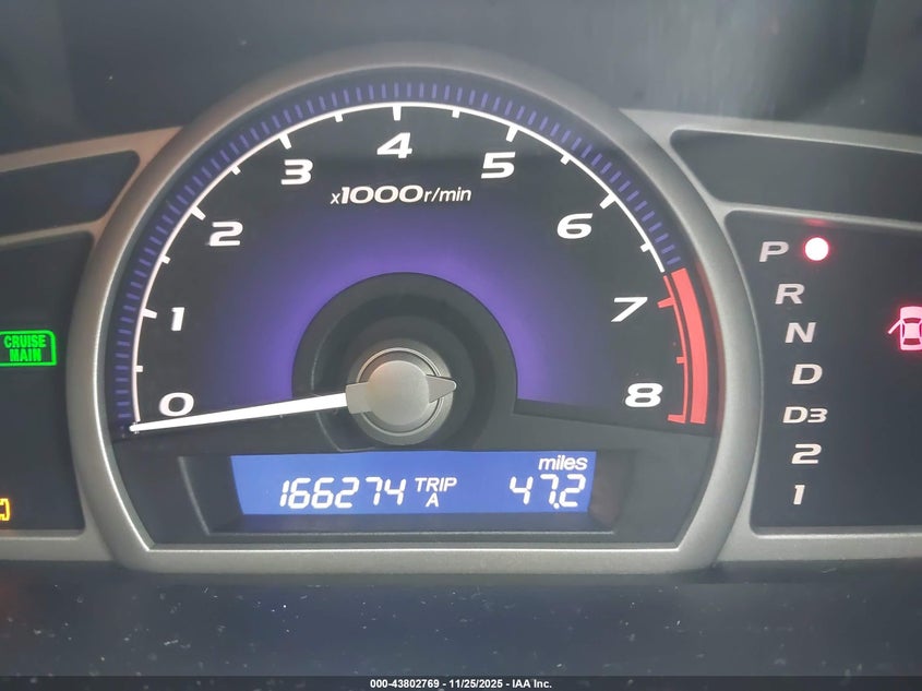 2009 Honda Civic Gx VIN: 1HGFA46559L000459 Lot: 43802769