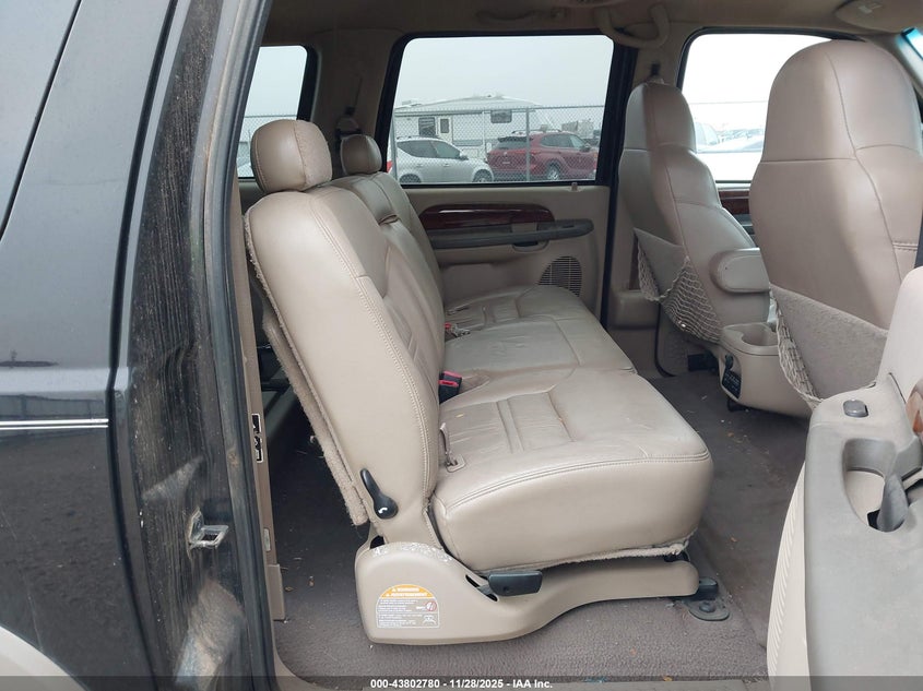 2000 Ford Excursion Limited VIN: 1FMNU42S9YEA13775 Lot: 43802780