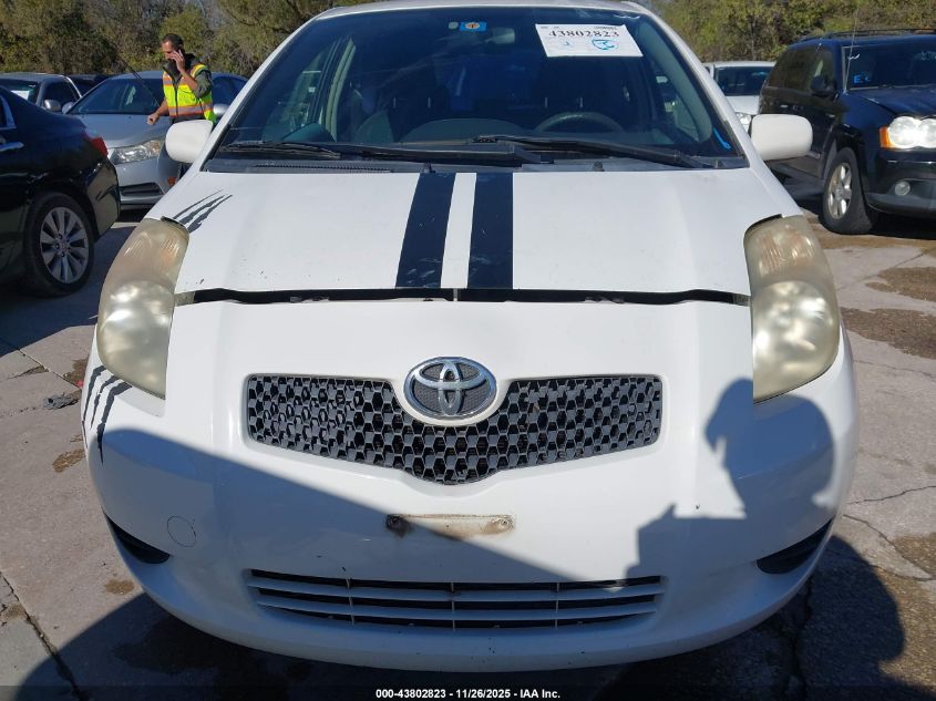 2007 Toyota Yaris VIN: JTDJT923775090087 Lot: 43802823