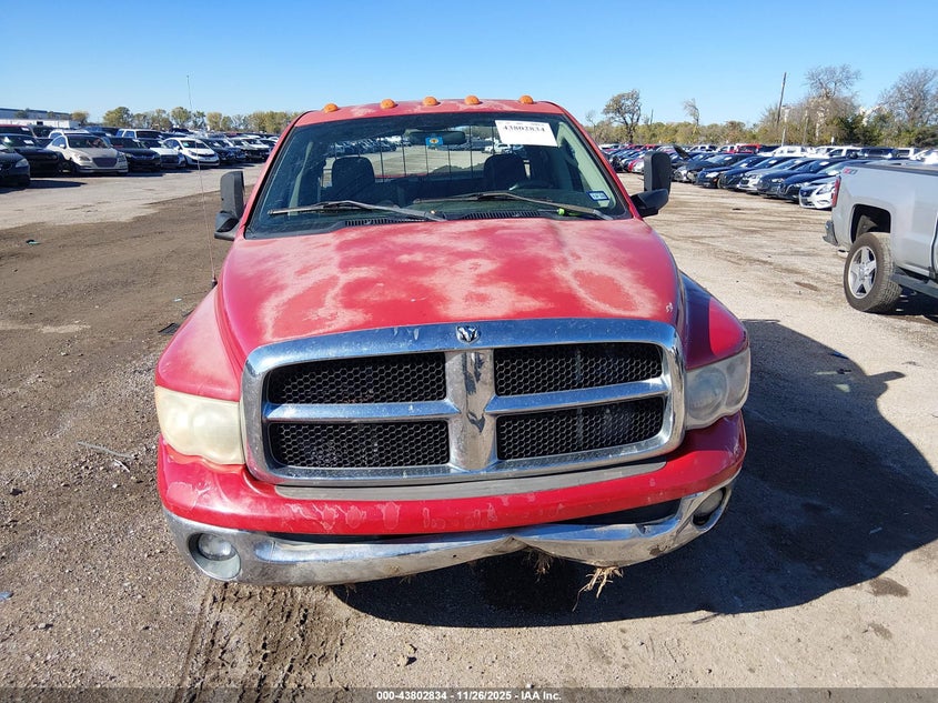 2003 Dodge Ram 3500 Slt/Laramie/St VIN: 3D7LA38C33G709957 Lot: 43802834