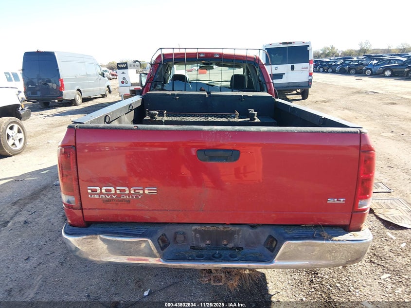 2003 Dodge Ram 3500 Slt/Laramie/St VIN: 3D7LA38C33G709957 Lot: 43802834