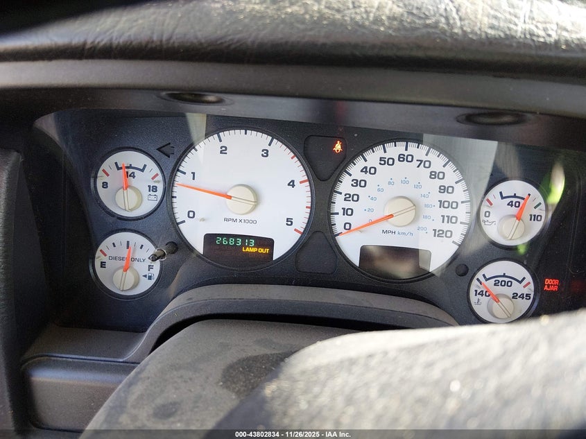 2003 Dodge Ram 3500 Slt/Laramie/St VIN: 3D7LA38C33G709957 Lot: 43802834