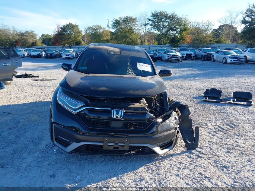 2021 Honda Cr-V Hybrid Ex-L VIN: 7FART6H8XME017864 Lot: 43802837