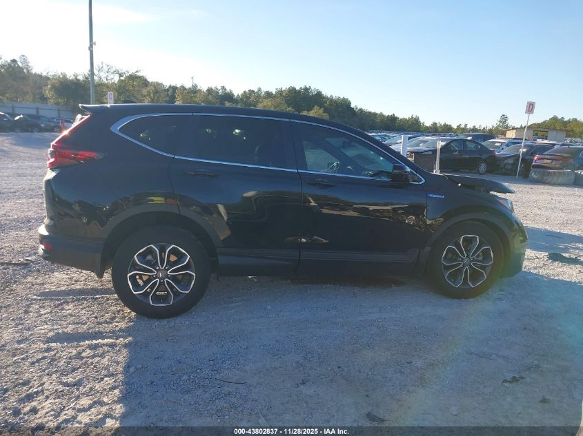 2021 Honda Cr-V Hybrid Ex-L VIN: 7FART6H8XME017864 Lot: 43802837