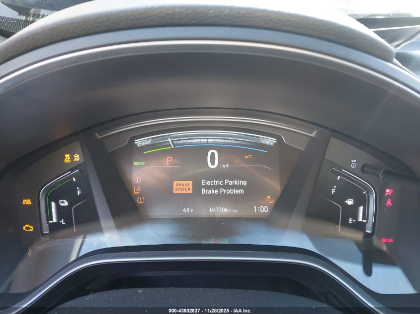 2021 Honda Cr-V Hybrid Ex-L VIN: 7FART6H8XME017864 Lot: 43802837