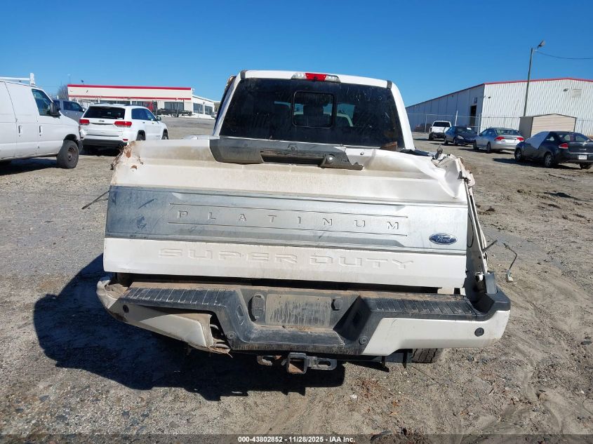 2017 Ford F-350 Platinum VIN: 1FT8W3BT9HEF29875 Lot: 43802852