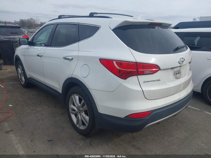 5XYZUDLA3DG061513 2013 HYUNDAI SANTA FE photo no. 3