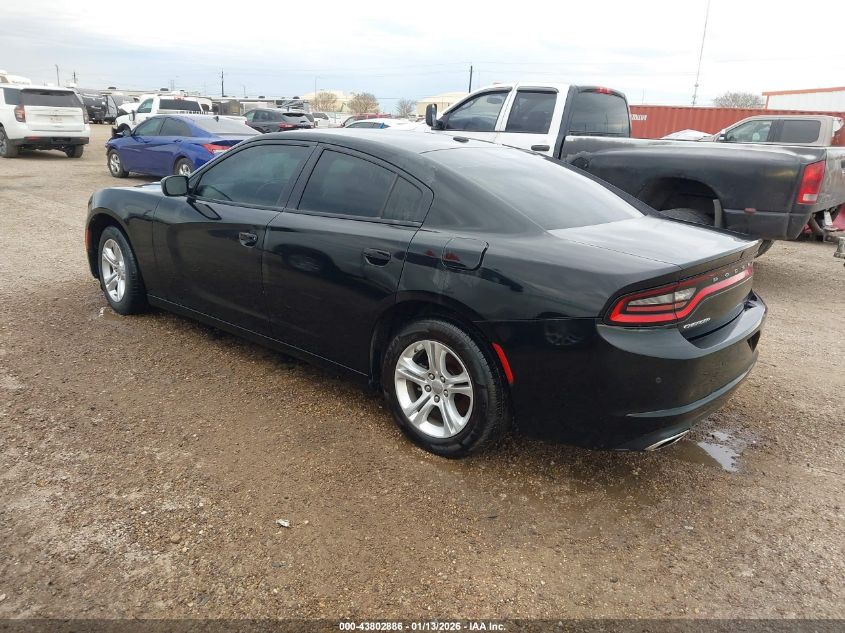 2022 Dodge Charger Sxt Rwd