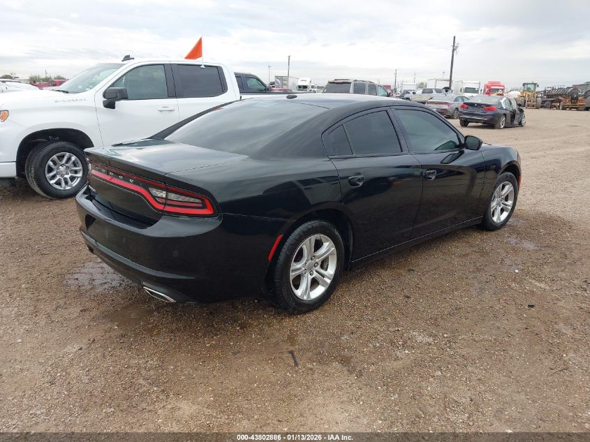 2022 Dodge Charger Sxt Rwd