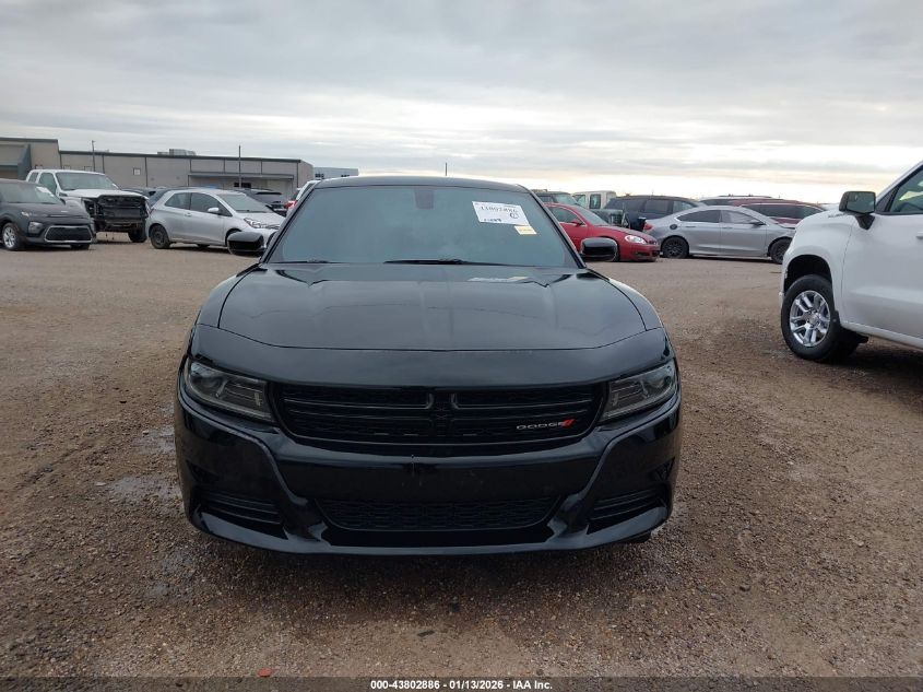 2022 Dodge Charger Sxt Rwd VIN: 2C3CDXBGXNH212514 Lot: 43802886