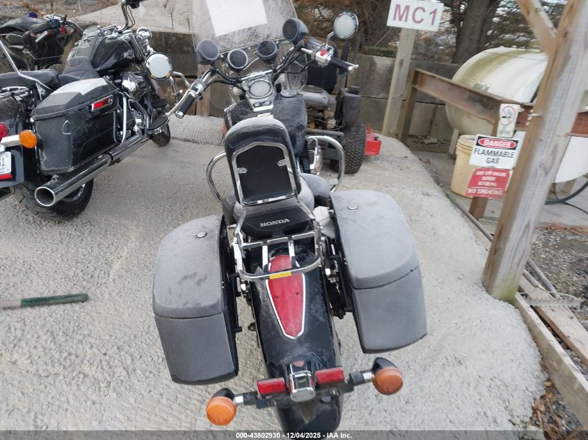 2007 Honda Vt750 VIN: JH2RC500X7M301896 Lot: 43802930