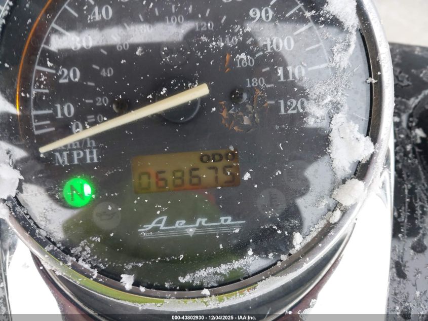 2007 Honda Vt750 VIN: JH2RC500X7M301896 Lot: 43802930