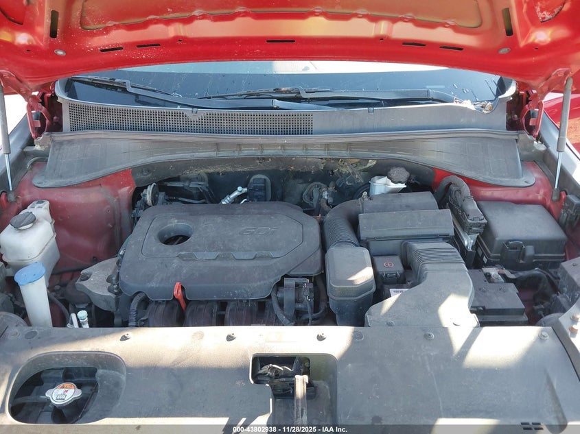 2016 Kia Sorento 2.4L Lx VIN: 5XYPGDA34GG053489 Lot: 43802938