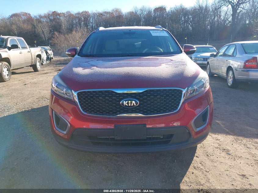 2016 Kia Sorento 2.4L Lx VIN: 5XYPGDA34GG053489 Lot: 43802938