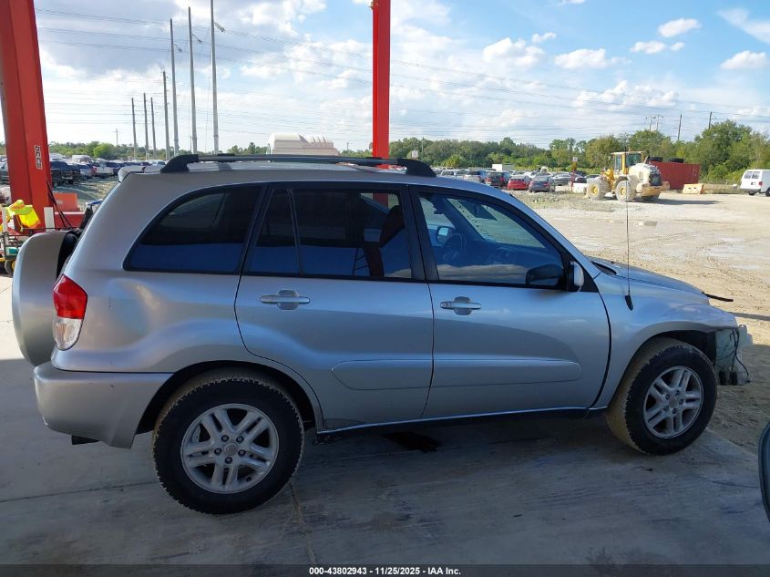 2003 Toyota Rav4 VIN: JTEGH20V030093794 Lot: 43802943