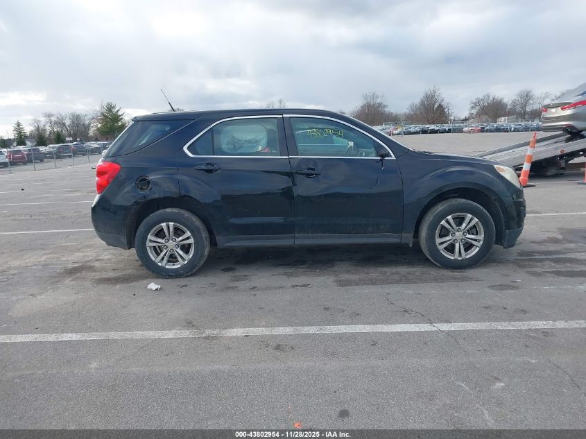 2012 Chevrolet Equinox Ls VIN: 2GNALBEK9C1210162 Lot: 43802954