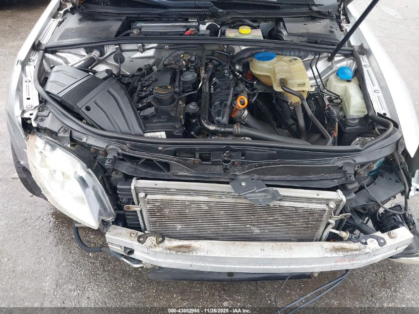 2007 Audi A4 2.0T VIN: WAUEF78E97A012887 Lot: 43802968