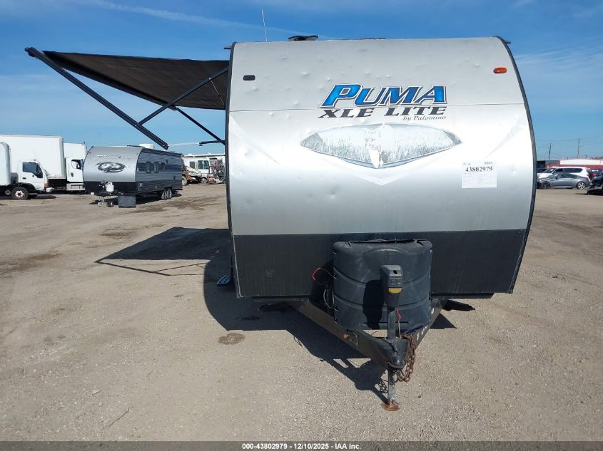 2018 Puma Xle Lite 30Dbsc VIN: 5ZT2PUVB6J4000051 Lot: 43802979