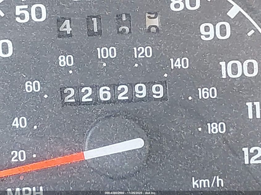 2003 Mazda B3000 Ds VIN: 4F4YR12U63TM22430 Lot: 43802980