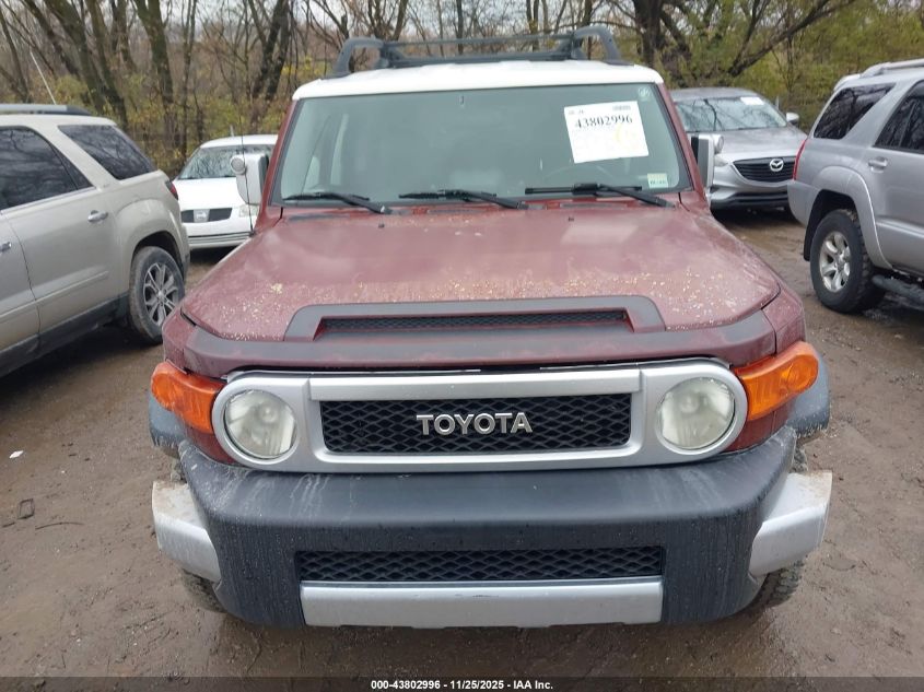 2008 Toyota Fj Cruiser VIN: JTEBU11FX80105643 Lot: 43802996