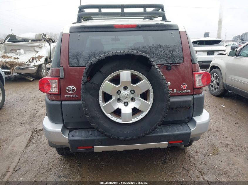 2008 Toyota Fj Cruiser VIN: JTEBU11FX80105643 Lot: 43802996