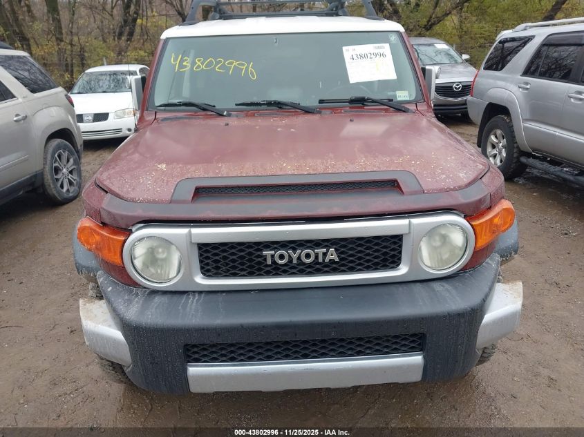 2008 Toyota Fj Cruiser VIN: JTEBU11FX80105643 Lot: 43802996
