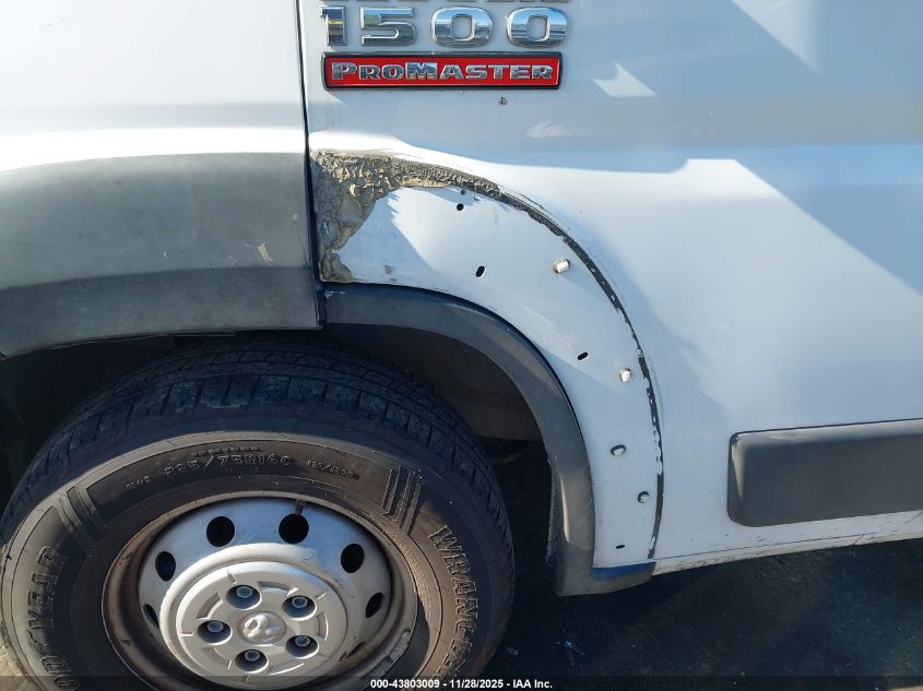 2019 Ram Promaster 1500 High Roof 136 Wb VIN: 3C6TRVBGXKE550236 Lot: 43803009