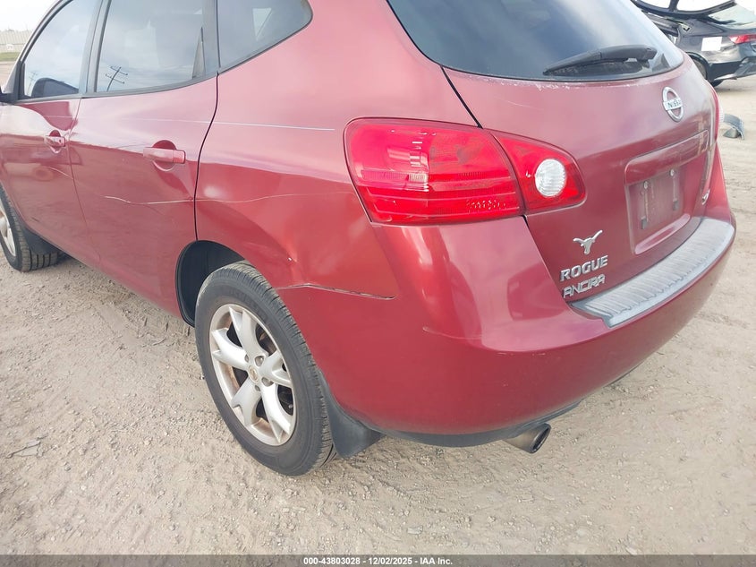 JN8AS58V58W139484 2008 NISSAN ROGUE photo no. 6