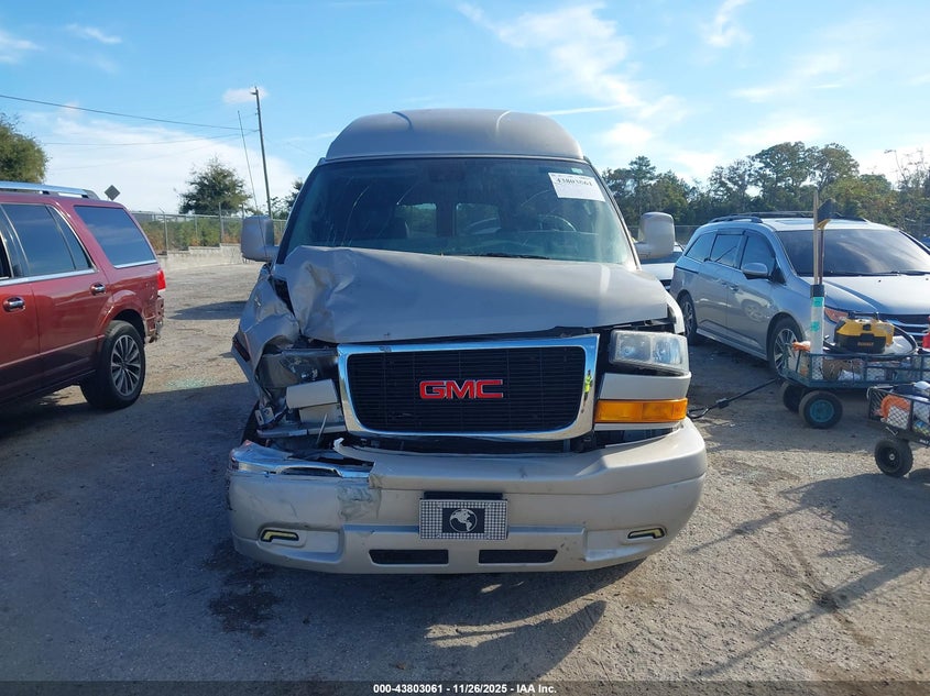 2021 GMC Savana Cargo Rwd 3500 Extended Wheelbase Ls VIN: 1GJZ7NF72M1299648 Lot: 43803061