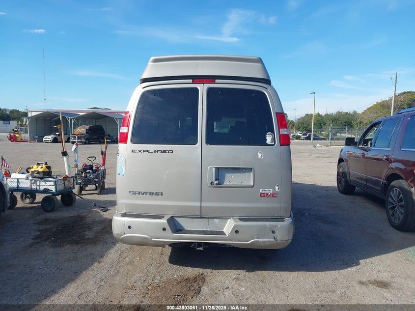 2021 GMC Savana Cargo Rwd 3500 Extended Wheelbase Ls VIN: 1GJZ7NF72M1299648 Lot: 43803061