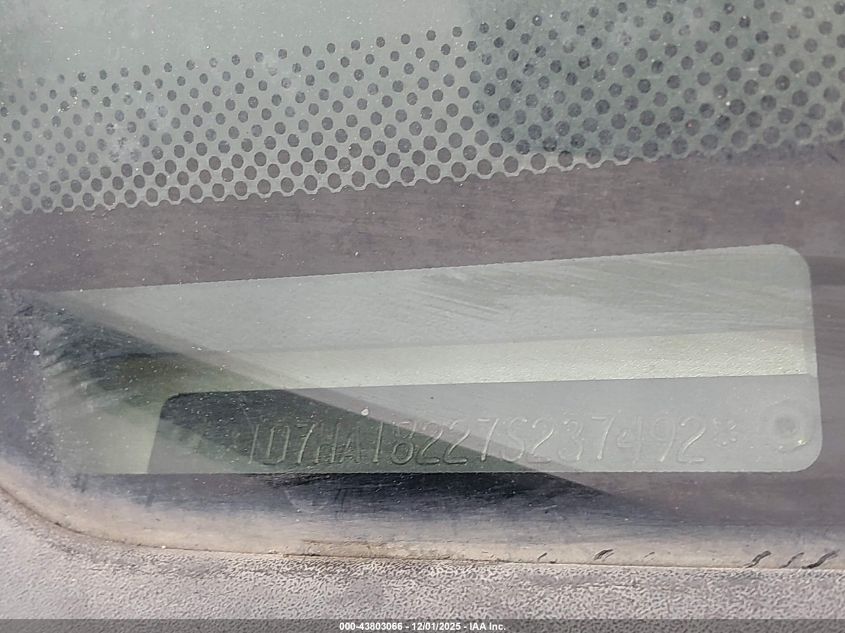 2007 Dodge Ram 1500 Slt VIN: 1D7HA18227S237492 Lot: 43803066