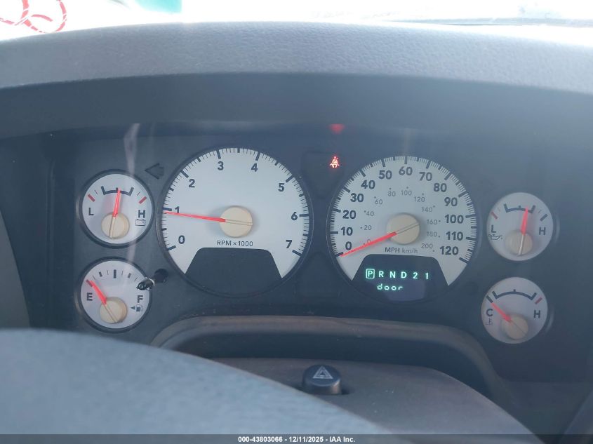 2007 Dodge Ram 1500 Slt VIN: 1D7HA18227S237492 Lot: 43803066