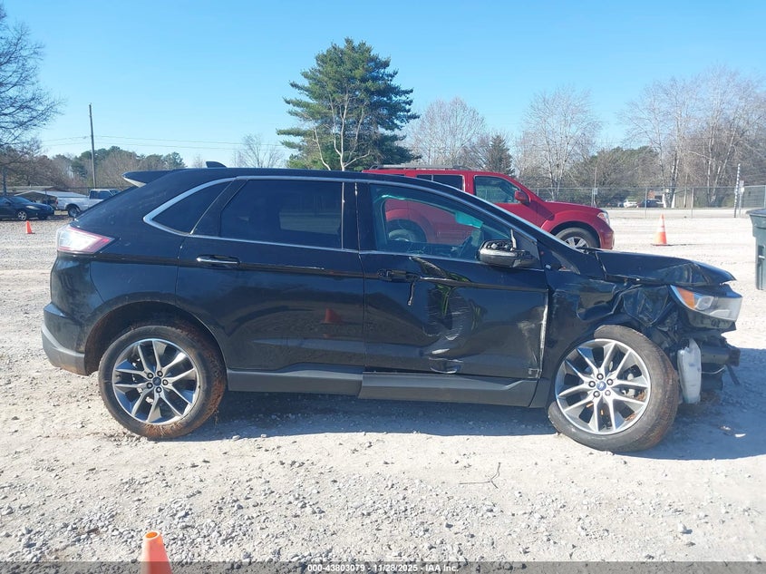 2016 Ford Edge Titanium VIN: 2FMPK3K99GBB15643 Lot: 43803079