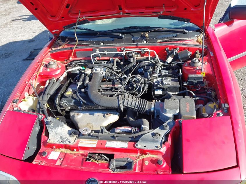 1991 Mercury Capri VIN: 6MPCT01Z1M8621040 Lot: 43803087