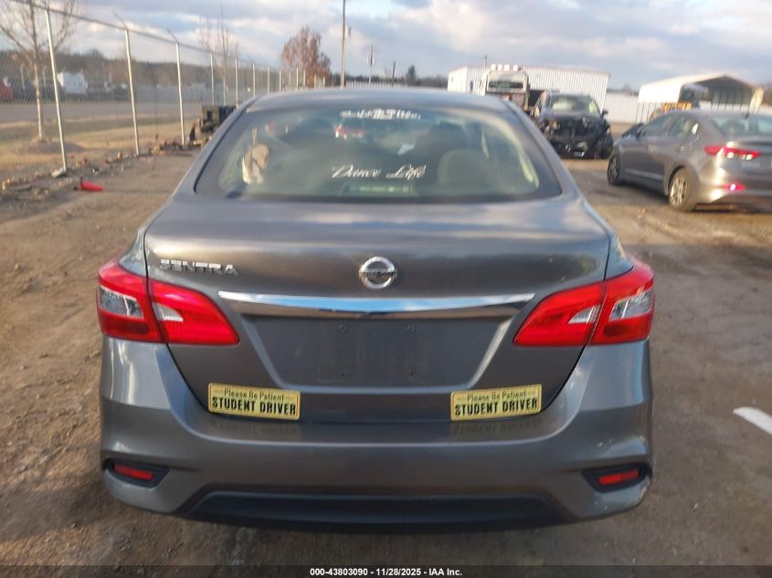 2016 Nissan Sentra S VIN: 3N1AB7AP0GY327391 Lot: 43803090
