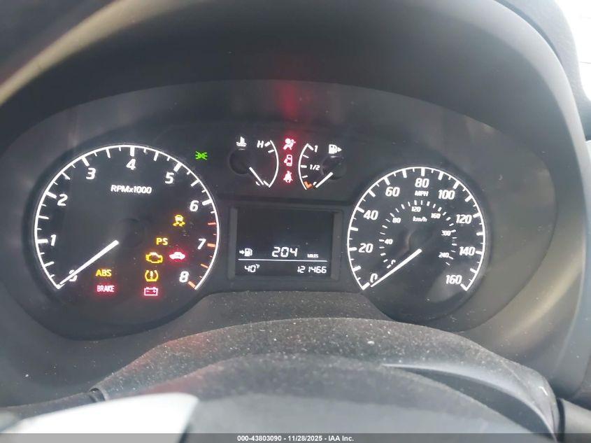 2016 Nissan Sentra S VIN: 3N1AB7AP0GY327391 Lot: 43803090