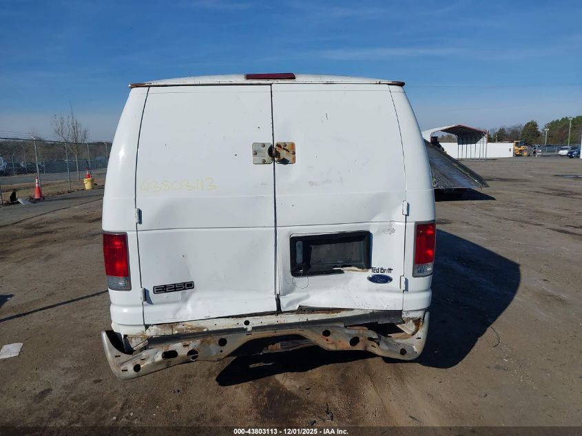 2002 Ford E-250 Commercial VIN: 1FTNE24222HB28906 Lot: 43803113