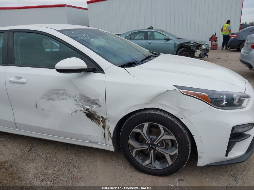2019 Kia Forte Fe/Lxs VIN: 3KPF24ADXKE119178 Lot: 43803117