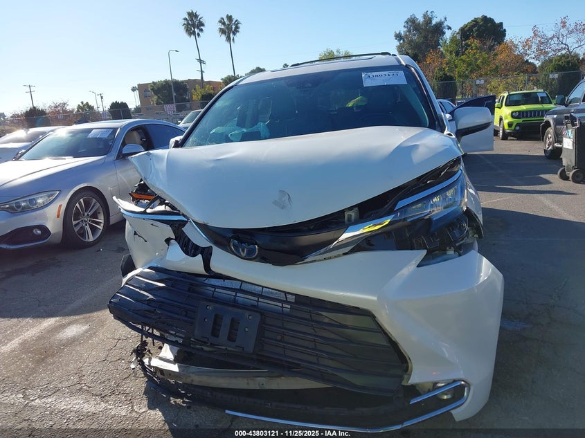 2021 Toyota Sienna Xle VIN: 5TDYRKEC7MS004864 Lot: 43803121