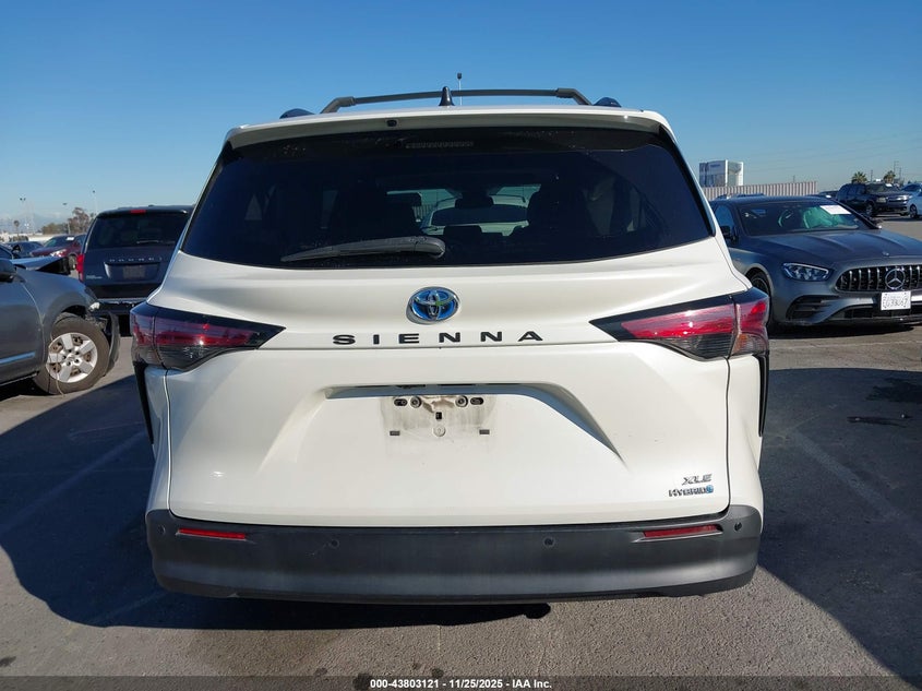 2021 Toyota Sienna Xle VIN: 5TDYRKEC7MS004864 Lot: 43803121
