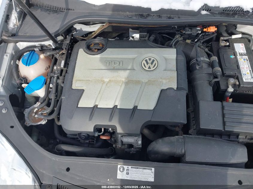 2009 Volkswagen Jetta Tdi VIN: 3VWAL81K39M121011 Lot: 43803152