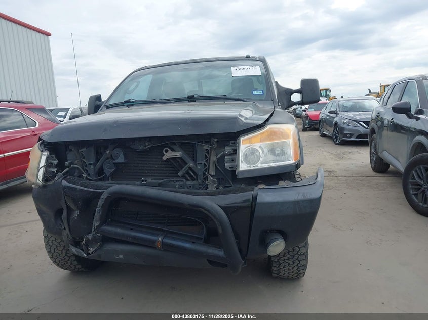 2011 Nissan Titan Pro-4X VIN: 1N6BA0EC7BN306107 Lot: 43803175