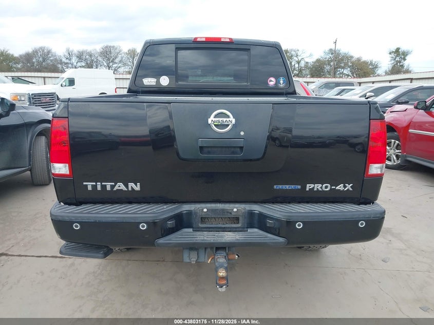 2011 Nissan Titan Pro-4X VIN: 1N6BA0EC7BN306107 Lot: 43803175